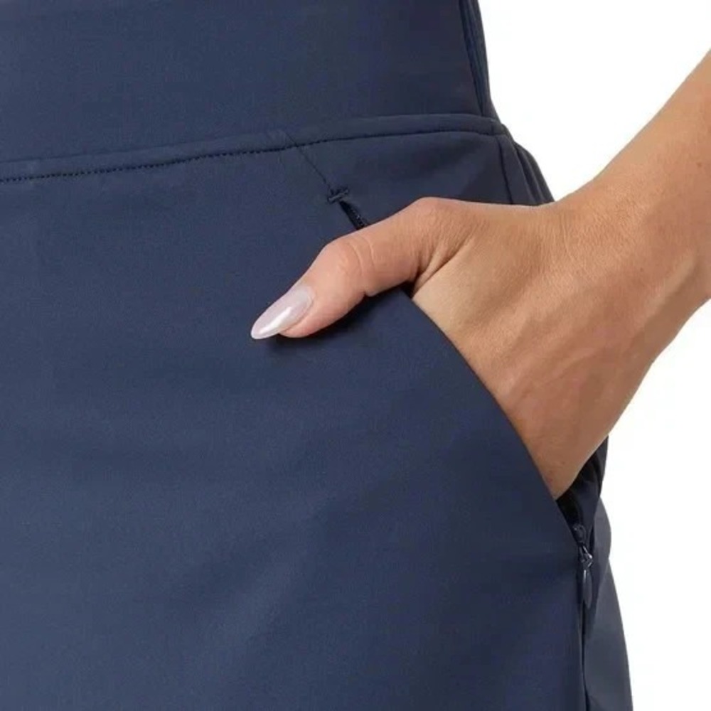 32 Degrees Cool Womens Athletic Skort Pockets, Blue, Size: XS, New - Picture 3 of 5